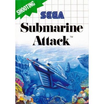 Submarine Attack-Excl. Handleiding (Sega Master System) Gebruikt