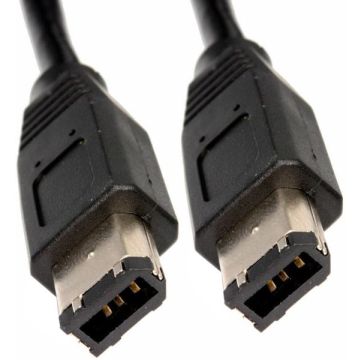 Merkloos 6-Conductor FireWire 400 Kabel-1.8M (Diversen) Gebruikt