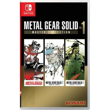 Metal Gear Solid Master Collection Vol. 1-Standaard (Switch) Nieuw