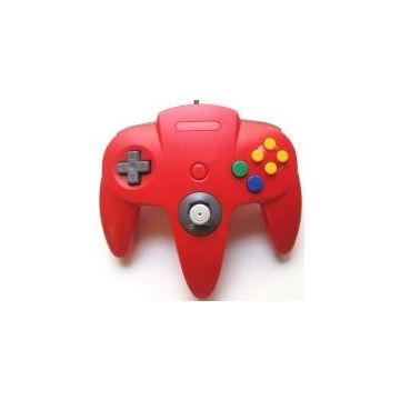 Nintendo 64 Controller-Rood (N64) Gebruikt