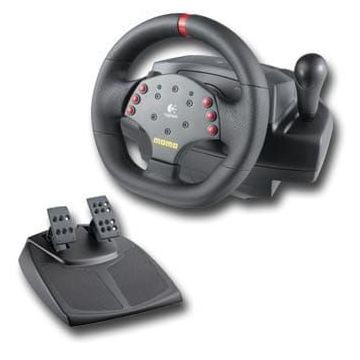 Logitech Momo Stuur Incl. Pedalen Ook Voor PS3-Standaard (PC) Gebruikt