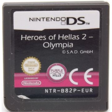 Heroes Of Hellas 2 Olympia-Kale Cassette (NDS) Gebruikt