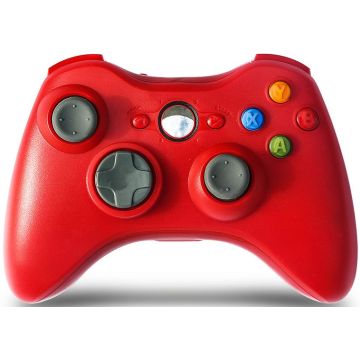 Merkloos Xbox 360 Wireless Controller-Rood (Xbox 360) Nieuw