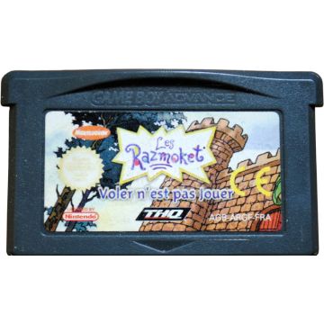 Rugrats Castle Capers-Kale Cassette Frans (GBA) Gebruikt