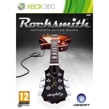Rocksmith Authentic Guitar Games-Excl. Real Tone Cable (Xbox 360) Gebruikt