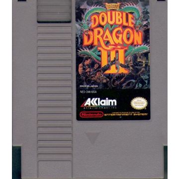 Double Dragon III-Kale Cassette (NES) Gebruikt