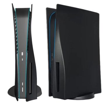 Merkloos PlayStation 5 Oil Plated Console Cover-Zwart (PlayStation 5) Nieuw