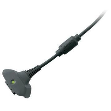 Microsoft Xbox 360 Play & Charge Kabel-Zwart (Xbox 360) Gebruikt