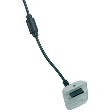 Merkloos Play & Charge Kabel-Wit (Xbox 360) Gebruikt