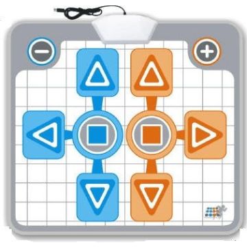 Family Trainer Dance Mat-Standaard (Wii) Gebruikt