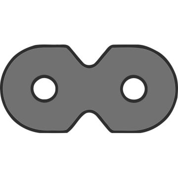 Merkloos Stroomkabel EU-C7 Haaks (Diversen) Gebruikt