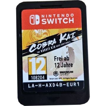 Cobra Kai The Karate Kid Saga Continues-Kale Cassette (Switch) Gebruikt