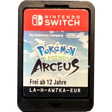 Pokémon Legends Arceus-Kale Cassette (Switch) Gebruikt
