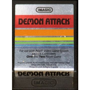 Demon Attack-Kale Cassette (Atari 2600) Gebruikt