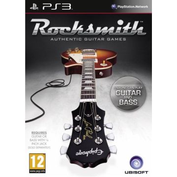 Rocksmith Authentic Guitar Games-Excl. Real Tone Cable (PlayStation 3) Gebruikt