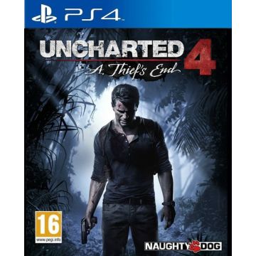 Uncharted 4 A Thief's End-Standaard (PlayStation 4) Gebruikt