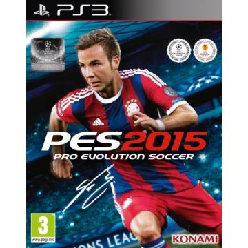 Pro Evolution Soccer 2015-Standaard (PlayStation 3) Gebruikt