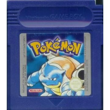 Pokémon Blue Version-Kale Cassette (Game Boy) Gebruikt
