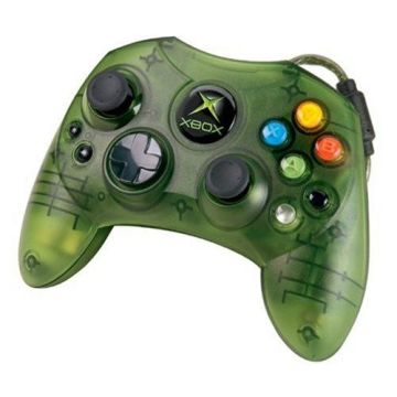 Microsoft Xbox Controller S-Groen (Xbox) Gebruikt
