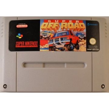 Super Off Road-Kale Cassette (SNES) Gebruikt