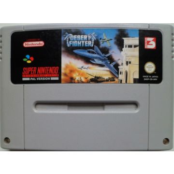 Desert Fighter-Kale Cassette (SNES) Gebruikt