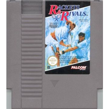 Rackets & Rivals-Kale Cassette (NES) Gebruikt