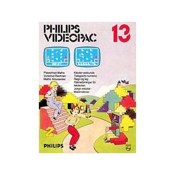 Philips Videopac 13 Playschool Maths-Standaard (Philips Videopac) Gebruikt