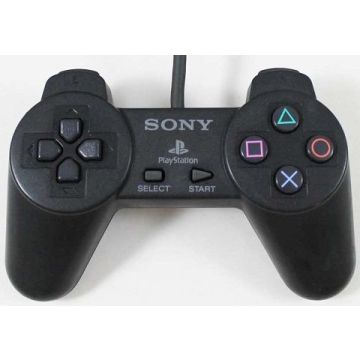 Sony PlayStation 1 Controller PSX-Zwart (PlayStation 1) Gebruikt