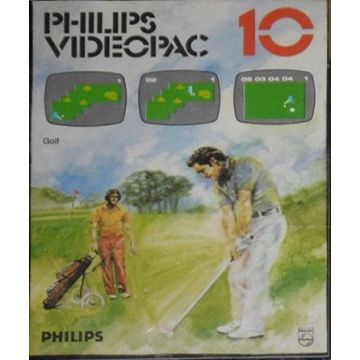 Philips Videopac 10 Golf-Standaard (Philips Videopac) Gebruikt