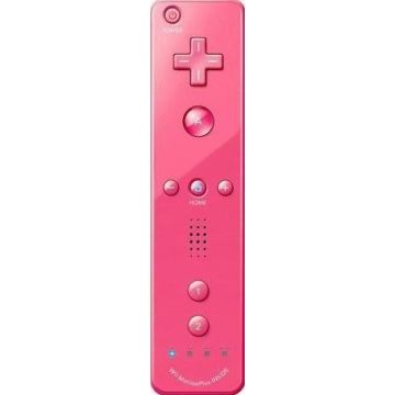Merkloos Wii Remote Incl. MotionPlus-Roze (Diversen) Gebruikt