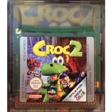 Croc 2-Kale Cassette (GBC) Gebruikt
