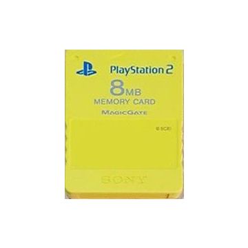 Sony Memory Card 8MB-Geel (PlayStation 2) Nieuw