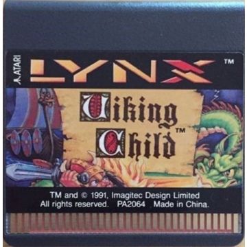 Viking Child-Kale Cassette (Atari Lynx) Gebruikt