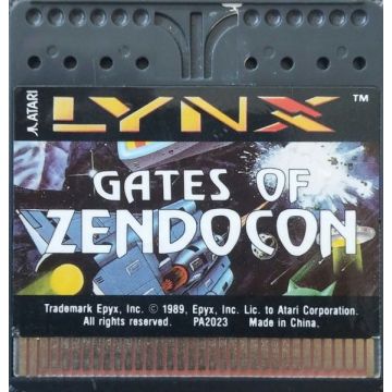 Gates of Zendocon-Kale Cassette (Atari Lynx) Gebruikt