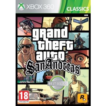 Grand Theft Auto San Andreas-Classics (Xbox 360) Gebruikt