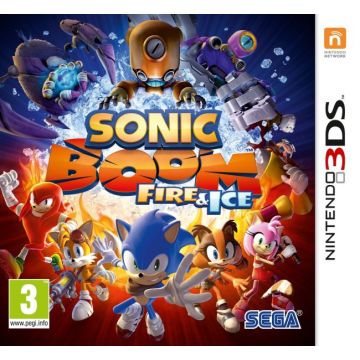 Sonic Boom Fire & Ice-Standaard (3DS) Gebruikt