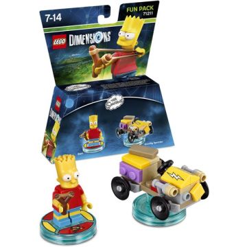 LEGO Dimensions Fun Pack The Simpsons-Bart Simpson (Diversen) Gebruikt