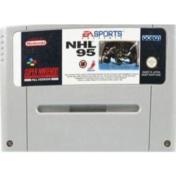 NHL 95-Kale Cassette (SNES) Gebruikt