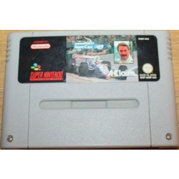 Newman-Haas' Racing Indy Car Featuring Nigel Mansell-Kale Cassette (SNES) Gebruikt