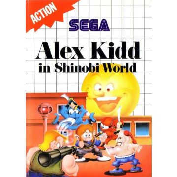 Alex Kidd In Shinobi World-Standaard (Sega Master System) Gebruikt