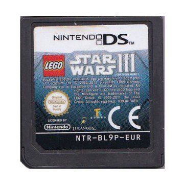 LEGO Star Wars III The Clone Wars-Kale Cassette (NDS) Gebruikt