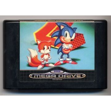 Sonic the Hedgehog 2-Kale Cassette (Sega Mega Drive) Gebruikt