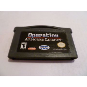 Operation Armored Liberty-Kale Cassette Amerikaans (GBA) Gebruikt