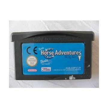 Barbie Horse Adventures The Big Race-Kale Cassette (GBA) Gebruikt