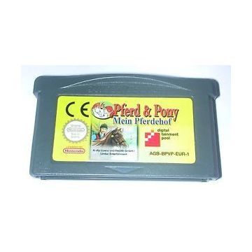 Paard & Pony Mijn Manege-Kale Cassette Duits (GBA) Gebruikt