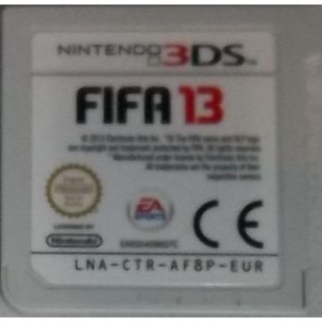 FIFA 13-Kale Cassette (3DS) Gebruikt