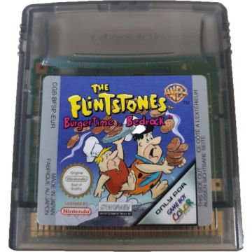 The Flintstones BurgerTime in Bedrock-Kale Cassette (GBC) Gebruikt