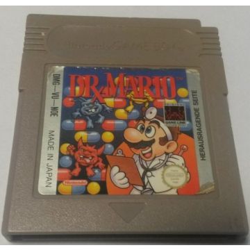 Dr. Mario-Kale Cassette (Game Boy) Gebruikt