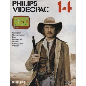 Philips Videopac 14 Gunfighter-Standaard (Philips Videopac) Gebruikt