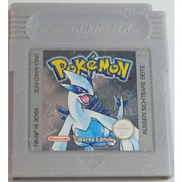 Pokémon Silver Version-Kale Cassette Duits (GBC) Gebruikt